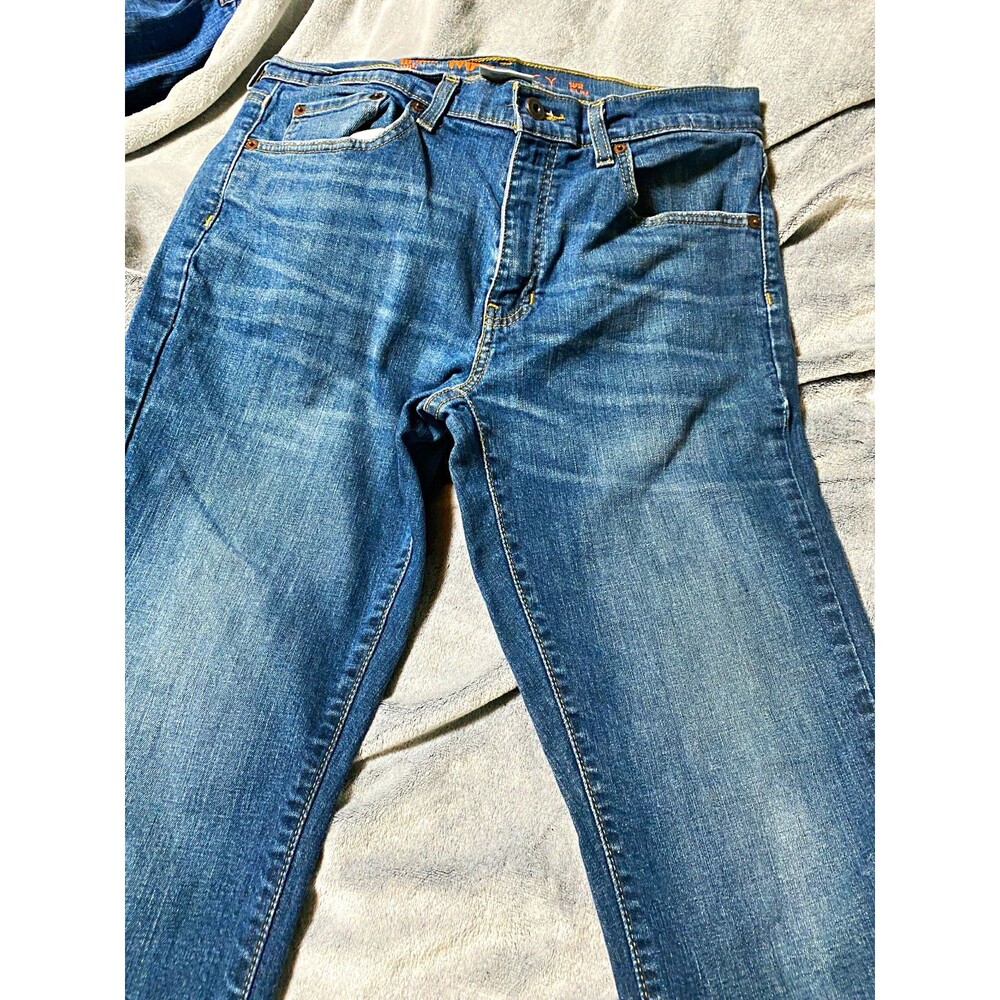 Urban Pipeline Maxflex Slim Straight Mens Jeans Medium Wash Blue Stretch Denim
